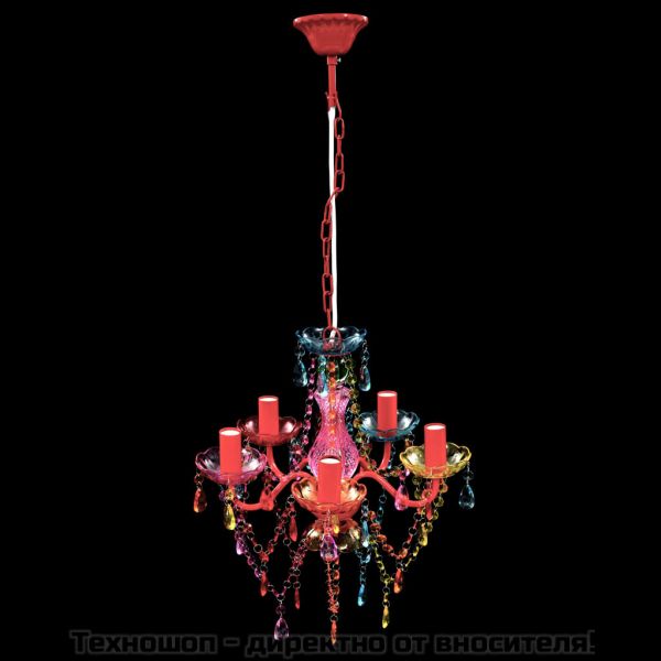 Кристална светлина 5 многоцветни крушки