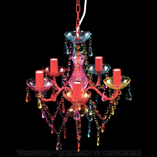 Кристална светлина 5 многоцветни крушки
