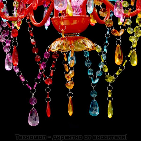 Кристална светлина 5 многоцветни крушки