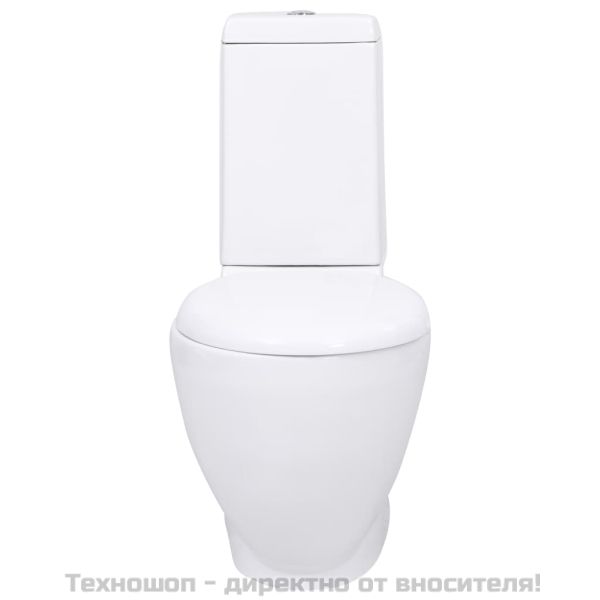 Керамична тоалетна задно оттичане бяла