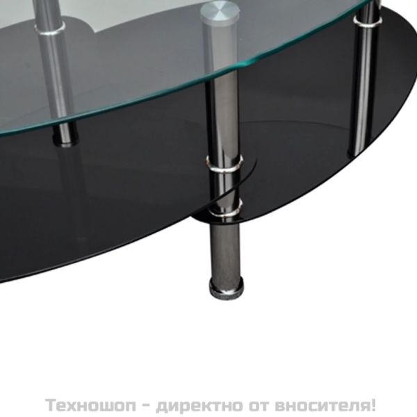 Маса за кафе с модерен дизайн, черна