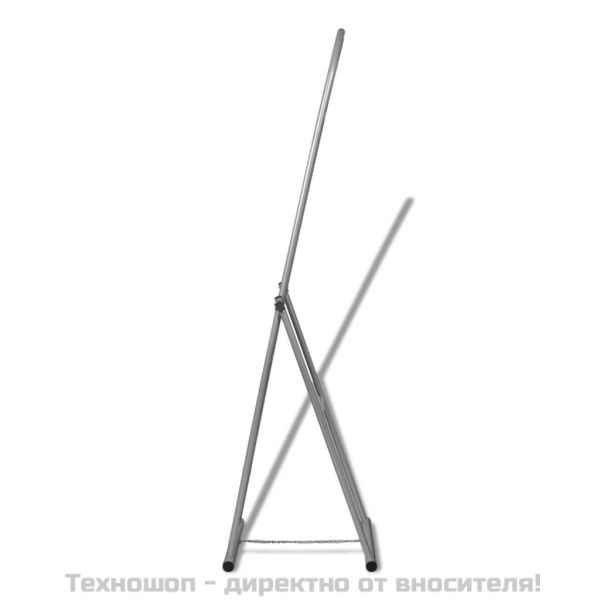 Огледало в цял ръст на стойка, правоъгълно, сиво