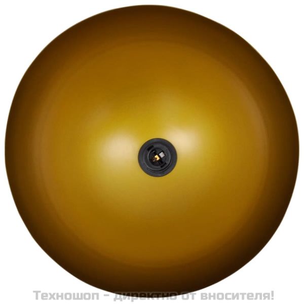 Метални полилеи, 2 бр, регулируема височина, полусфера, черни