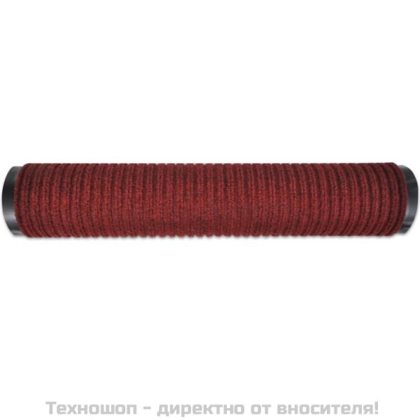 Изтривалка за входна врата от PVC, червена, 120 х 180 см