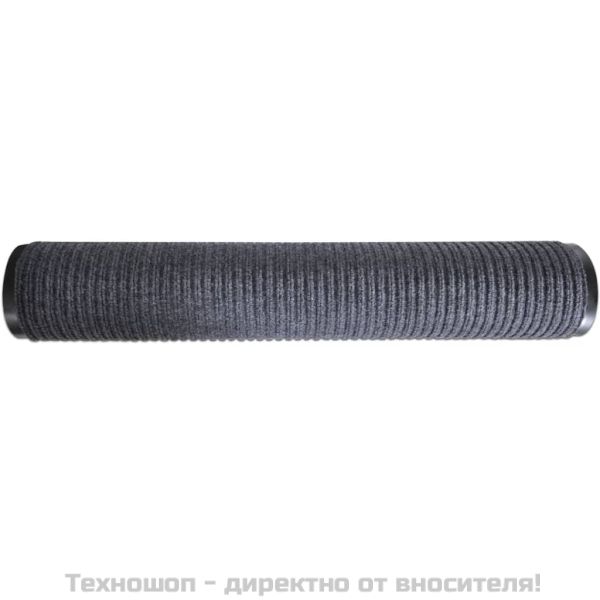 Изтривалка за входна врата от PVC, сива, 90 х 120 см