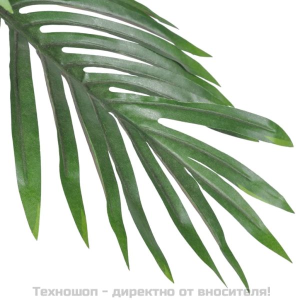 Живописно изкуствено палмово дърво Цикас със саксия 80 см