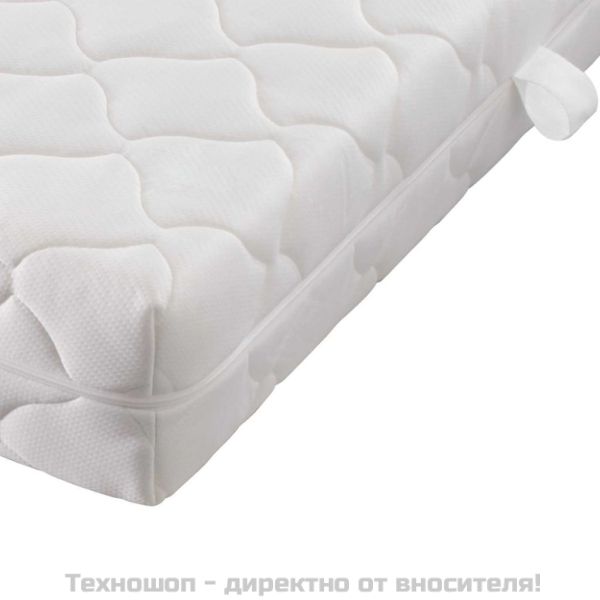 Матрак с перящ се калъф, 200 х 90 х 17 см H3