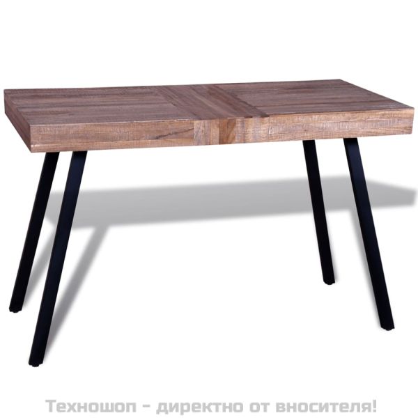 Маса от регенерирано тиково дърво