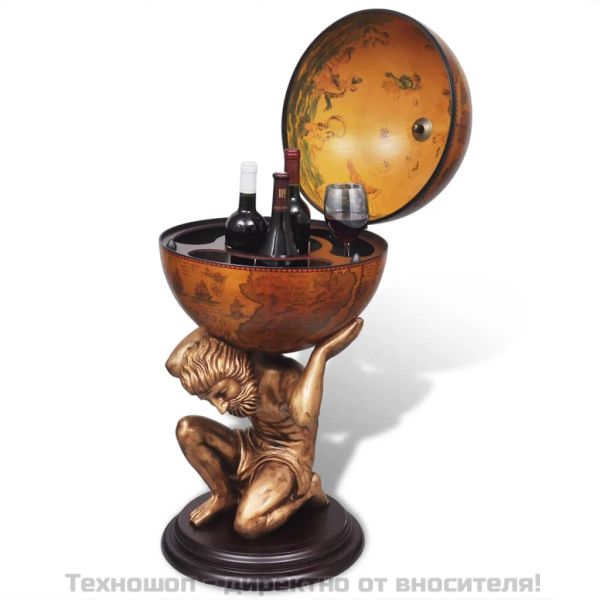 Сферичен бар шкаф Атлас, 42 x 42 x 85 см