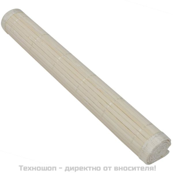 Бамбукови подложки за хранене 30 x 45 см, натурални - 6 бр