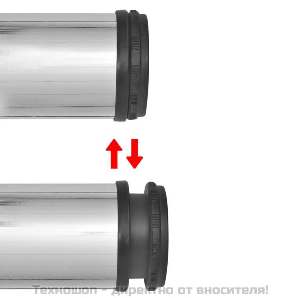 4 крака за регулиране на височината на маси, хром, 1100 мм
