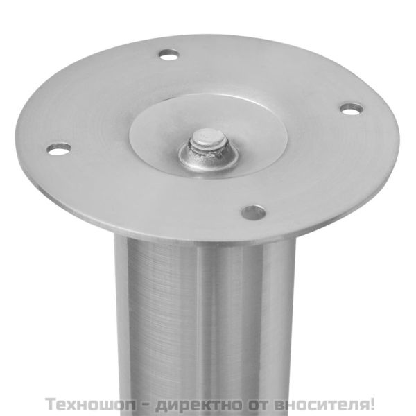 Телескопични крака за маса, неръждаема стомана, 2 бр, 710 мм-1100 мм