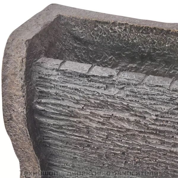 вътрешен фонтан с LED светлина, полиестерна смола