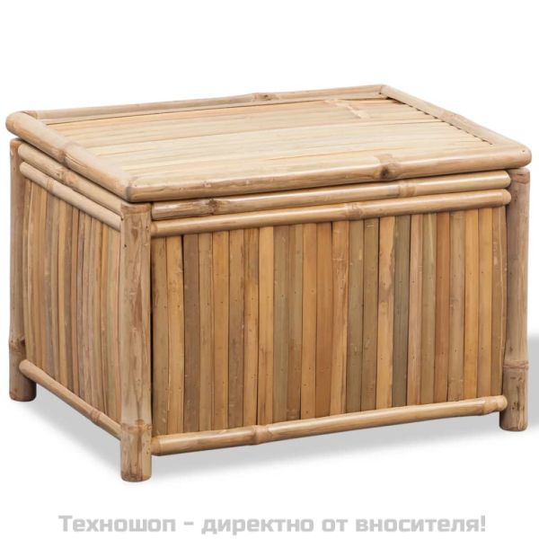 Бамбукови кутии за съхранение, 3 броя