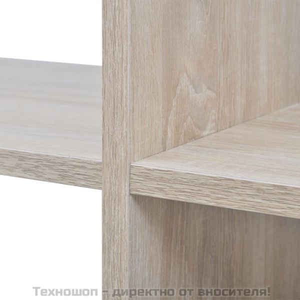 Стълбовидна библиотека/полица 142 см, дъб