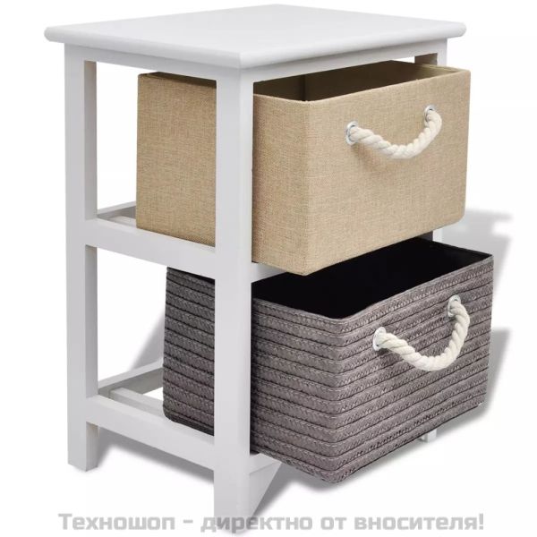 Нощно шкафче, дърво