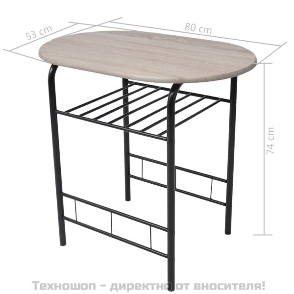 Бар комплект за закуска, МДФ