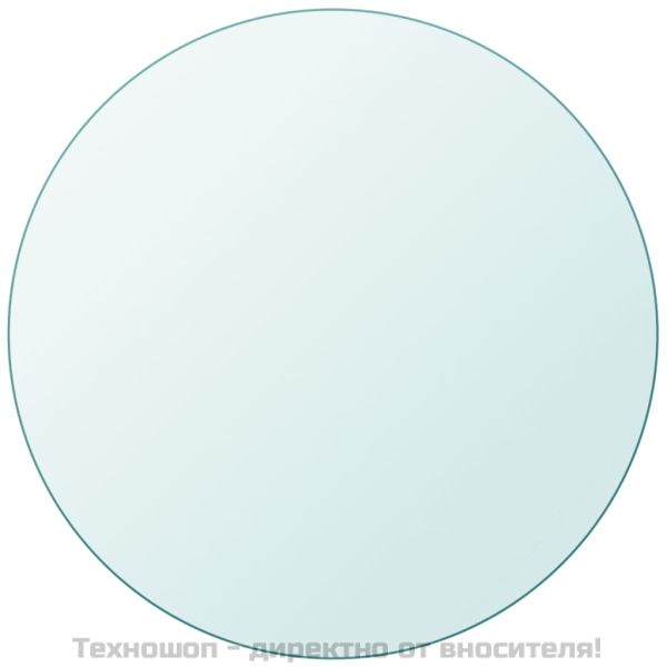 Темпериран стъклен плот за кръгла маса, 300 мм