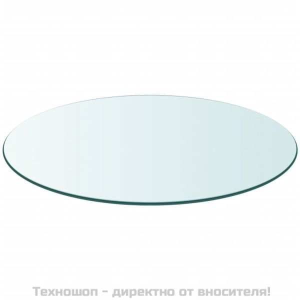 Темпериран стъклен плот за кръгла маса, 300 мм
