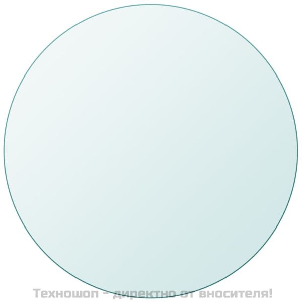 Темпериран стъклен плот за кръгла маса, 400 мм