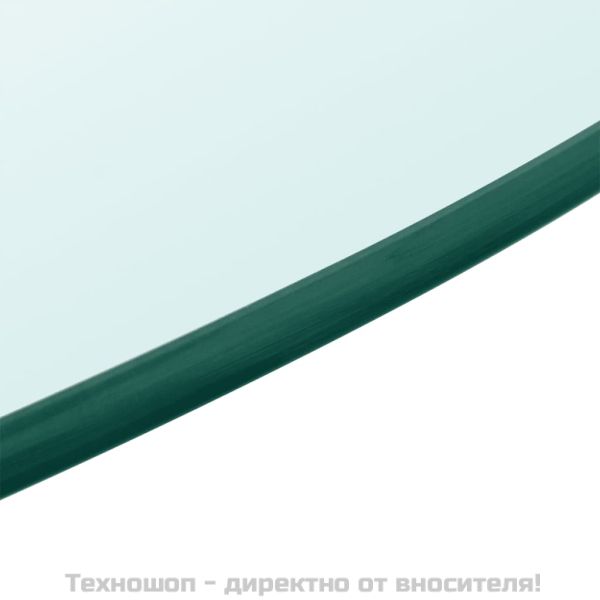Темпериран стъклен плот за кръгла маса, 900 мм