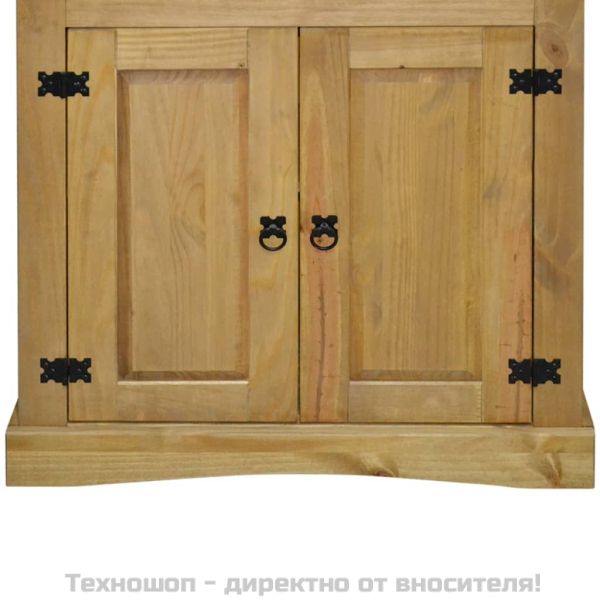 Бюфет, мексикански бор, стил Корона, 80x40x170 cм