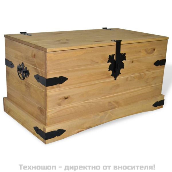 Сандък, бор, мексикански стил “Корона“, 91x49,5x47 cм