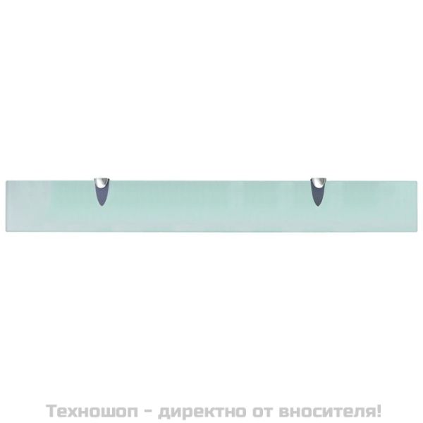 Подвижен рафт, стъкло 80 x 10 см, 8 мм