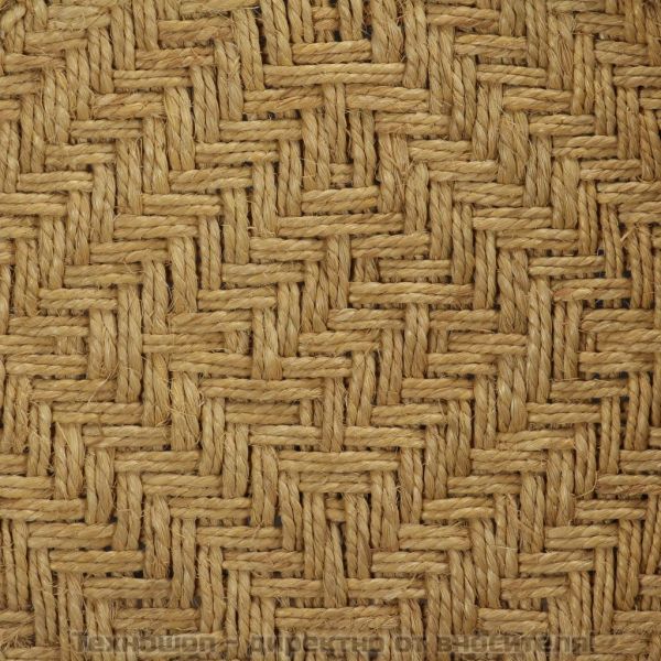 Комплект маси за кафе от 2 части, естествена юта