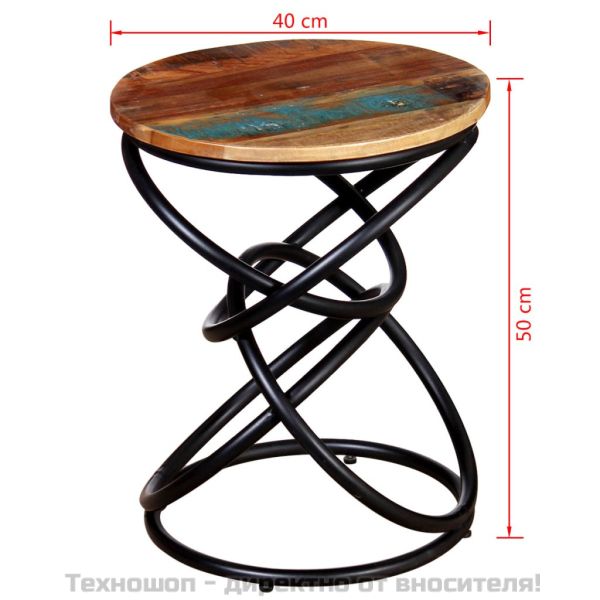 Крайна маса, регенерирано дърво масив