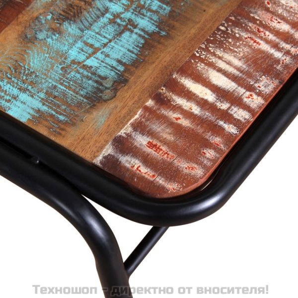 Трапезни столове, 2 бр, регенерирано дърво масив