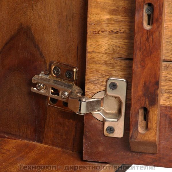 Скрин, акациево дърво масив, 120x30x80 см