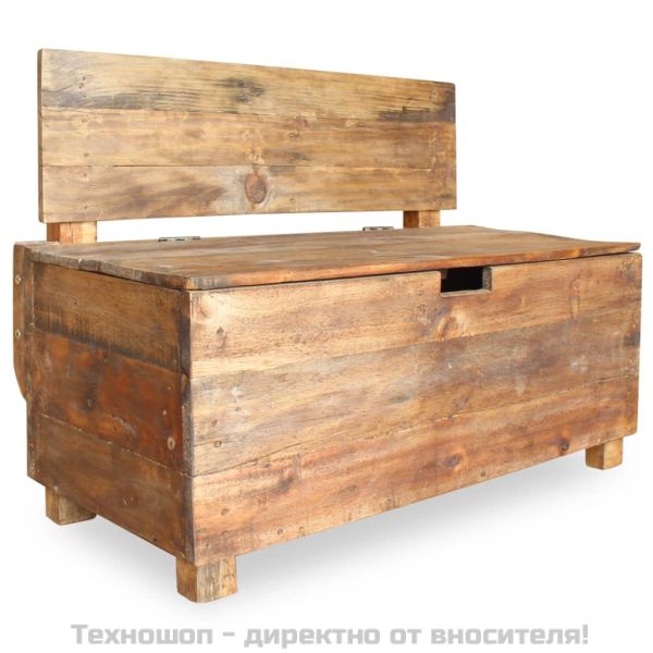 Пейка, махагоново дърво масив, 86х40х60 см