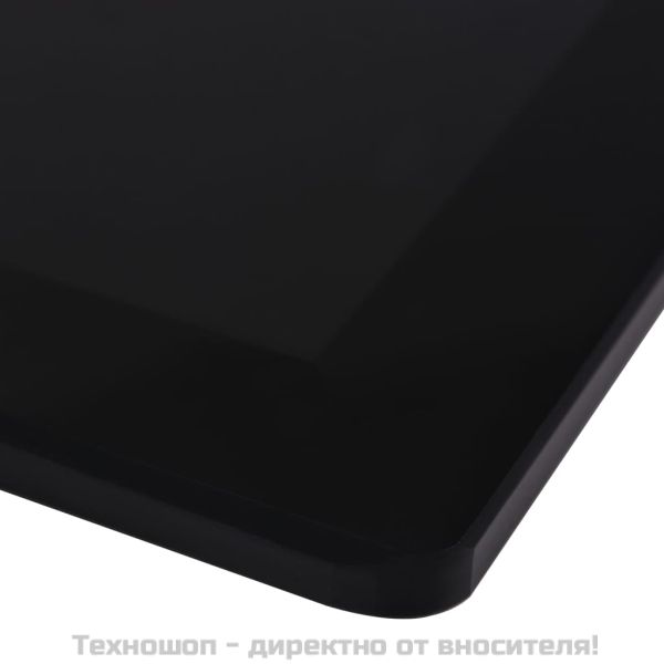 Темпериран стъклен плот за маса, правоъгълен, 1200x650 мм