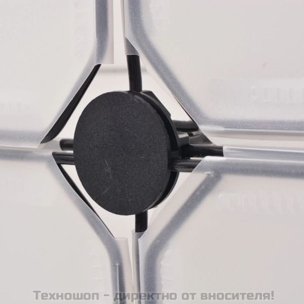 Сглобяем органайзер за обувки, 12 отделения, бял