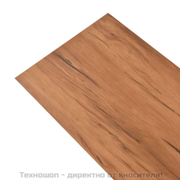 Несамозалепващи PVC подови дъски 5,26 м² 2 мм бряст натурален