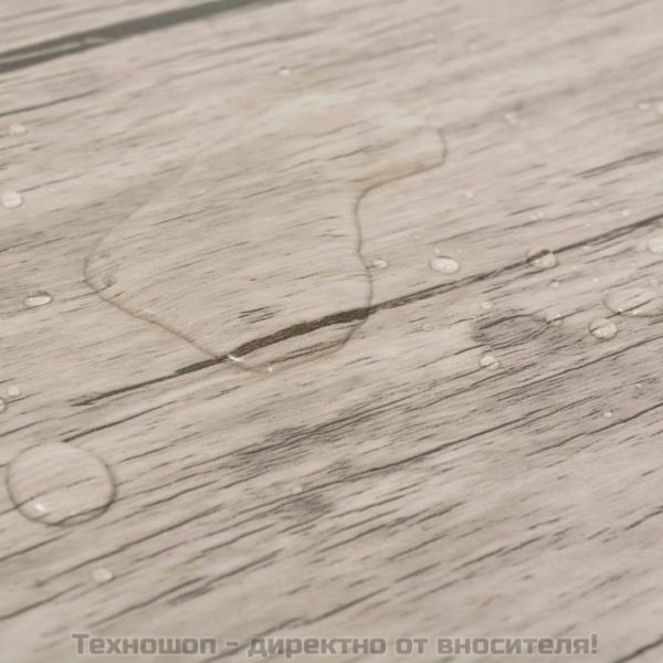 Самозалепващи подови дъски от PVC 5,02 м² 2 мм цвят измит дъб
