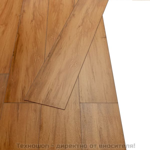 Самозалепващи подови дъски от PVC 5,02 м² 2 мм натурален бряст