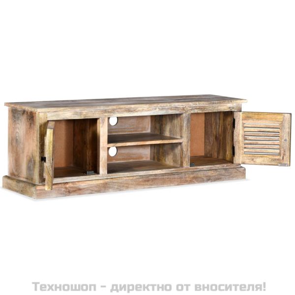 Шкаф за телевизор, мангова дървесина масив