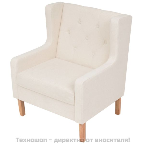 Фотьойл, кремавобял, текстил