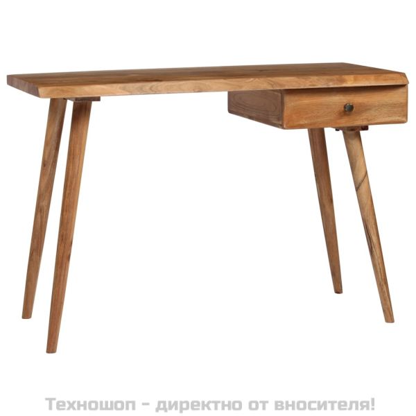 Писалище, акациево дърво масив, 110x50x76 cм