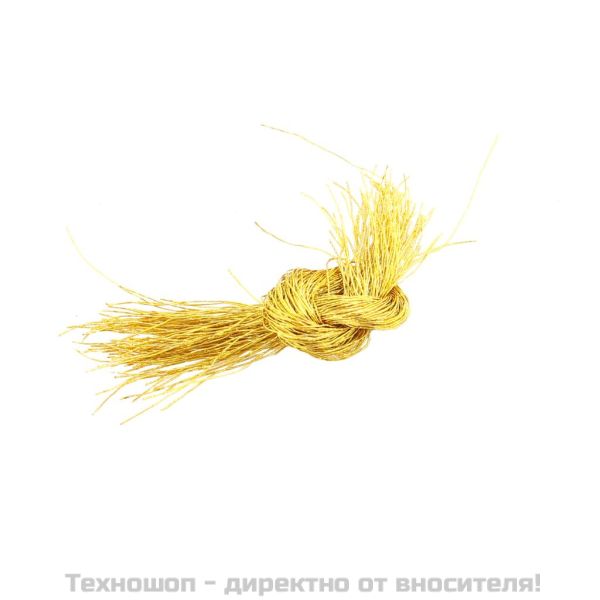 Комплект коледни топки от 100 части, 3/4/6 см, злато