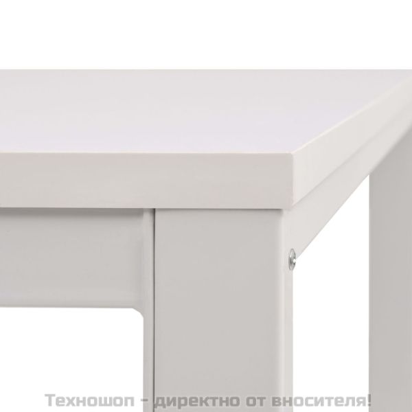 Бюро, 120x60x75 см, бяло