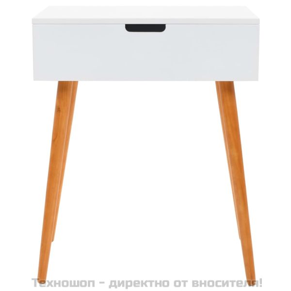 Тоалетка с огледало, МДФ, 60x40x75 см