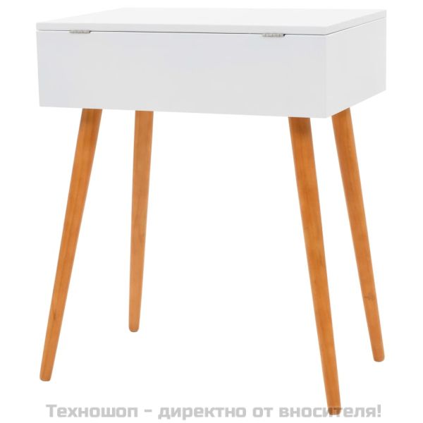 Тоалетка с огледало, МДФ, 60x40x75 см