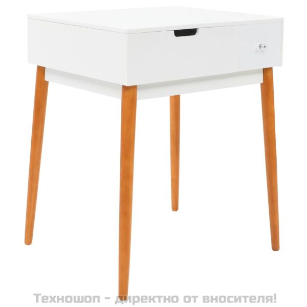 Тоалетка с огледало, МДФ, 60x50x86 см