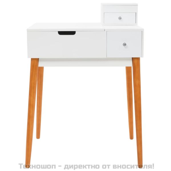 Тоалетка с огледало, МДФ, 60x50x86 см