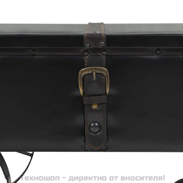 Кафе маса, МДФ и чамова дървесина, 110x55x43 cм