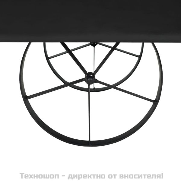 Кафе маса, МДФ и чамова дървесина, 110x55x43 cм