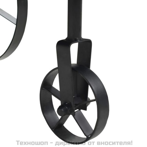 Кафе маса, МДФ и чамова дървесина, 110x55x43 cм